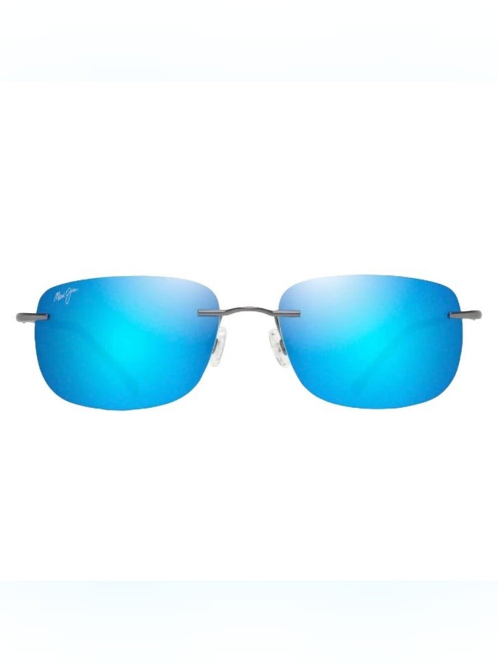New! Maui Jim B334-02D OHAI Gunmetal Blue Hawaii Polarized Sunglasses Unisex NIB